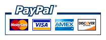 Visa, American Express, MasterCard, Discover