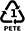 PET Recycle Symbol